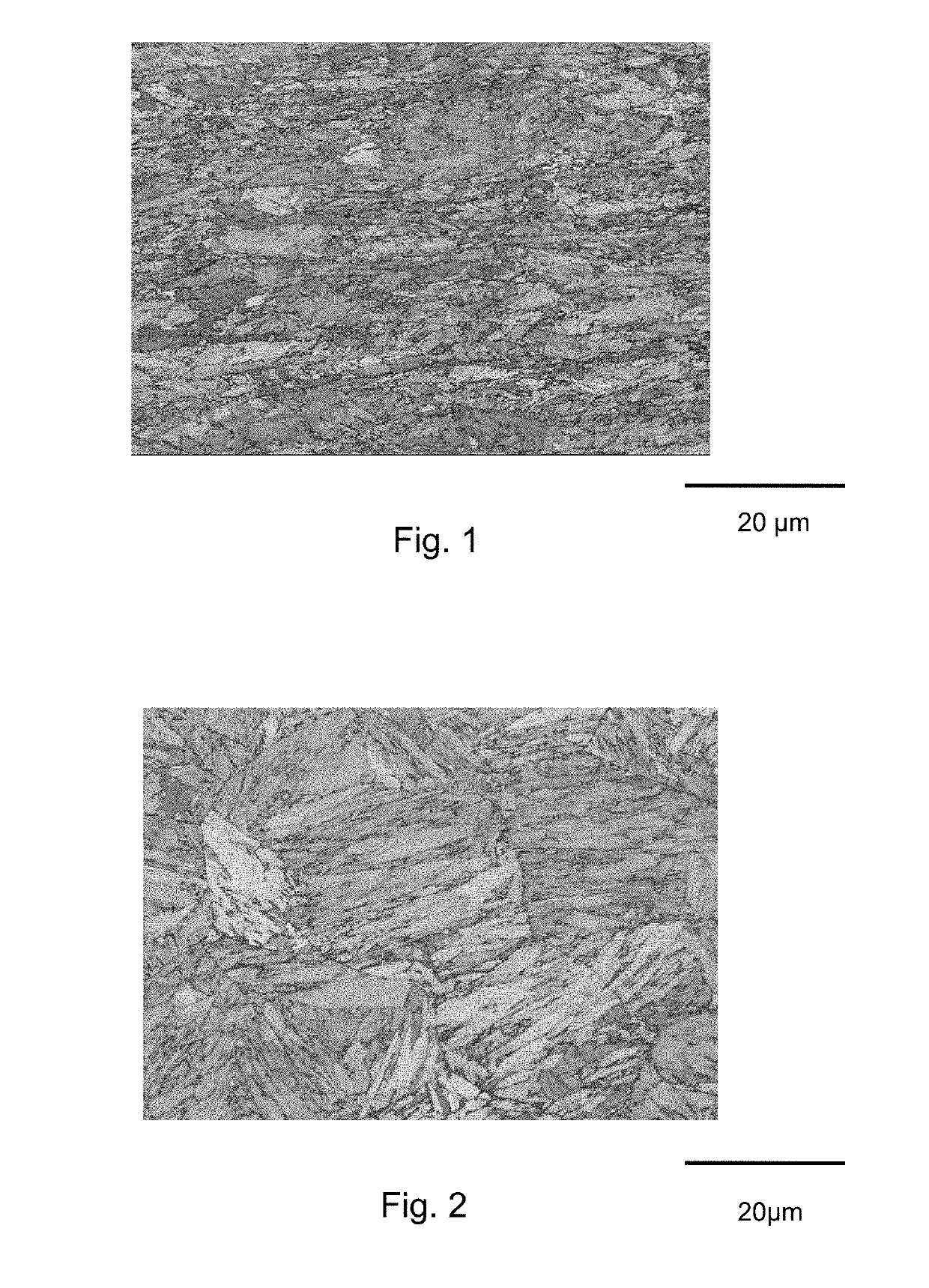 Very High Strength Martensitic Steel or Part and Method of Fabrication