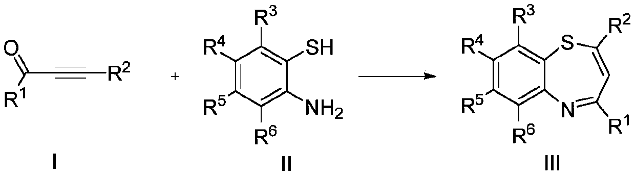 Method for preparing 1,5-benzothiazine compounds under catalysis action of zirconocene dichloride