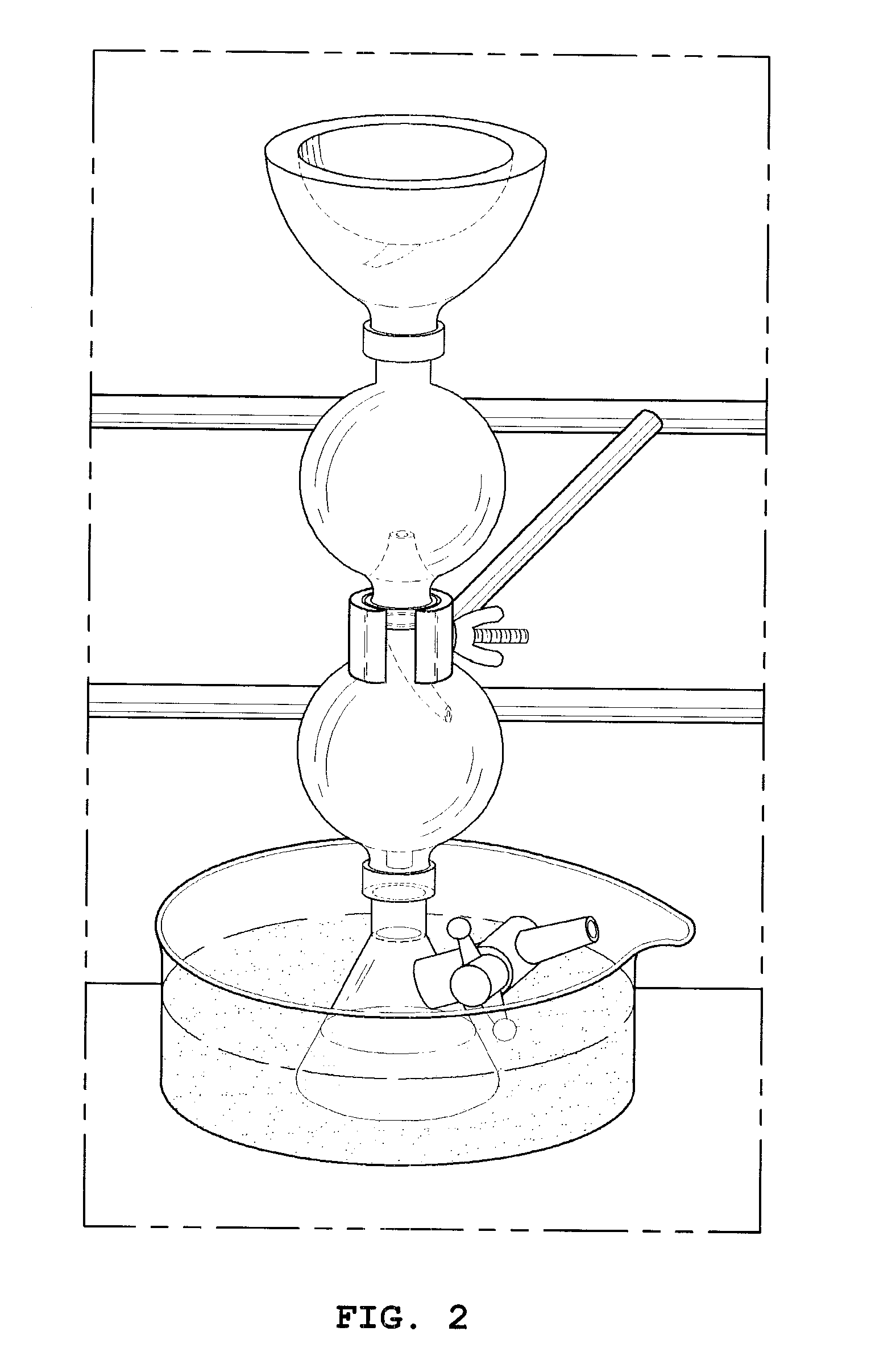 Method and device for synthesizing radioactive methyl iodine tracer