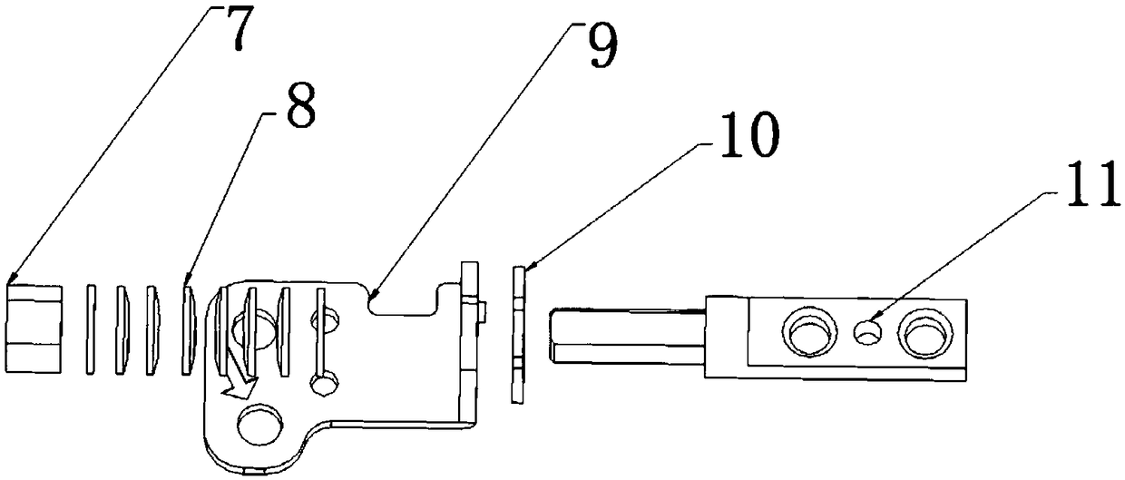 Composite rotating shaft mechanism