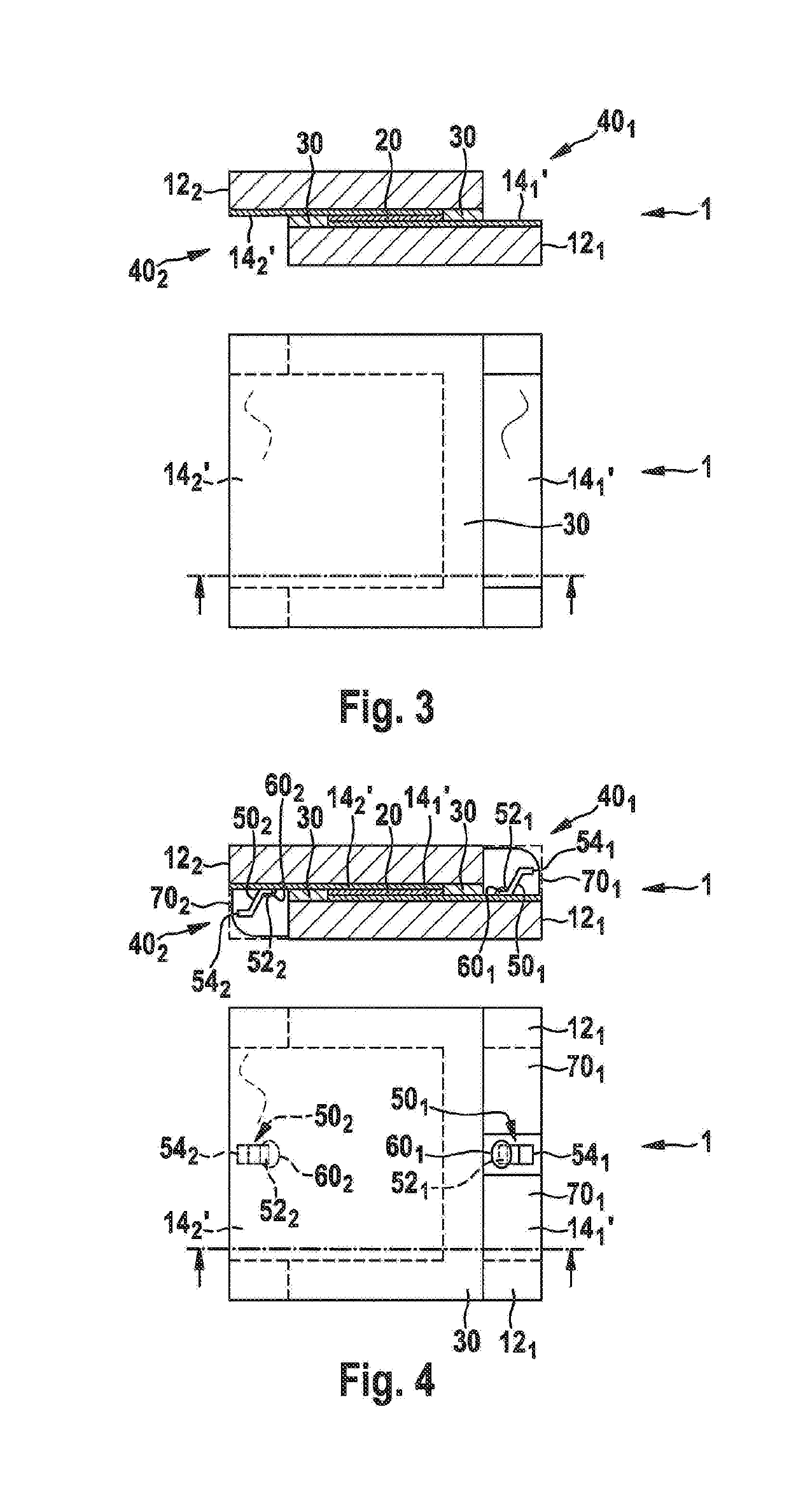 Device for controlling transmission of radiation