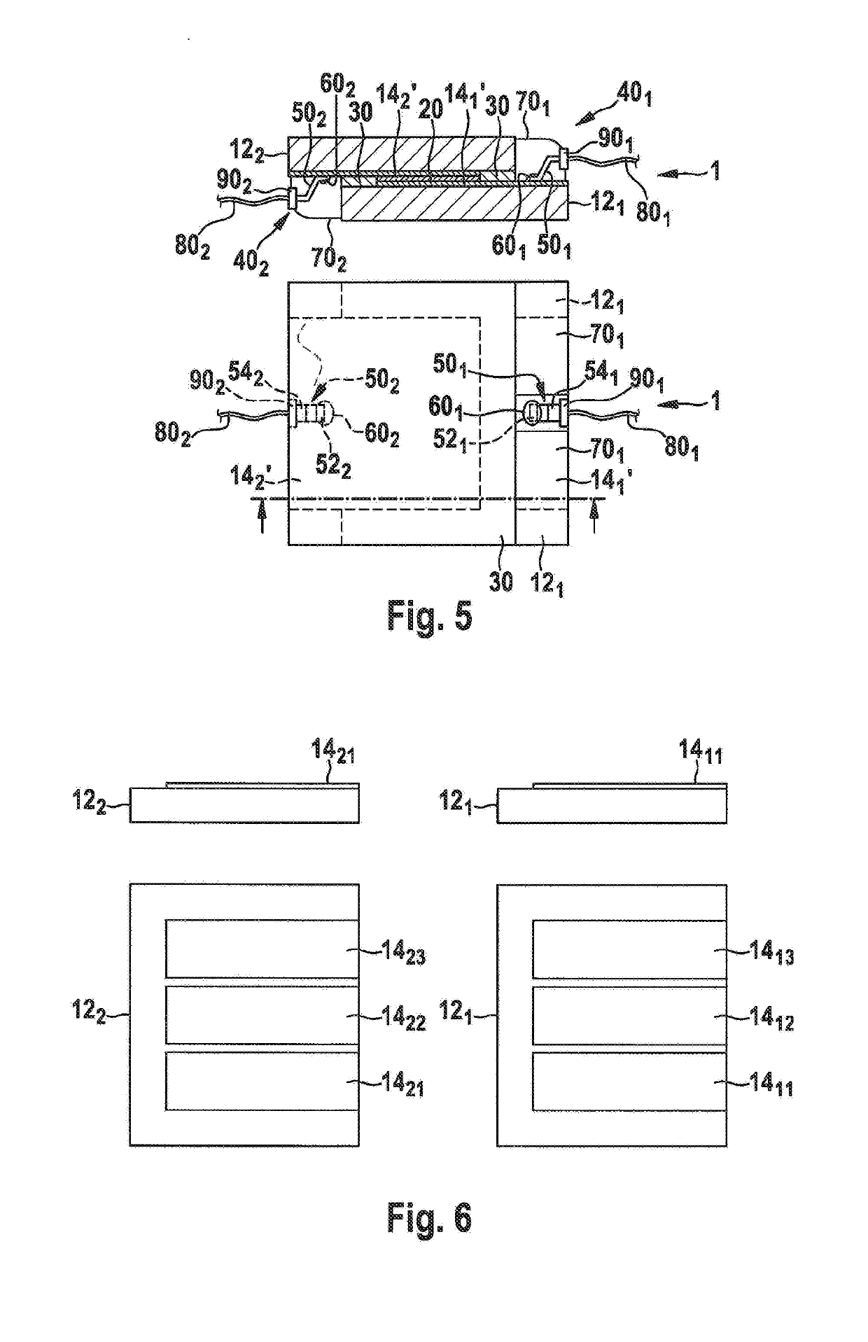 Device for controlling transmission of radiation