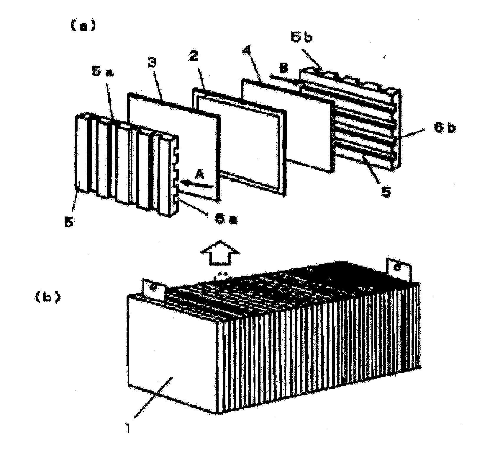 Stainless steel material for a separator of a solid polymer fuel cell and a solid polymer fuel cell using the separator