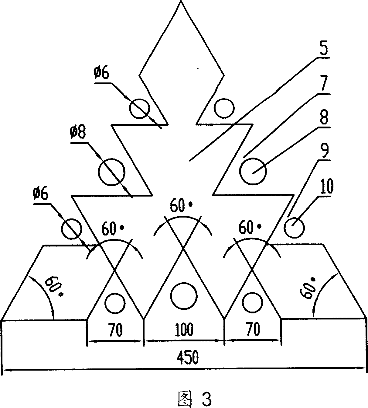 Device for reducing gasification stove synthesis gas water content