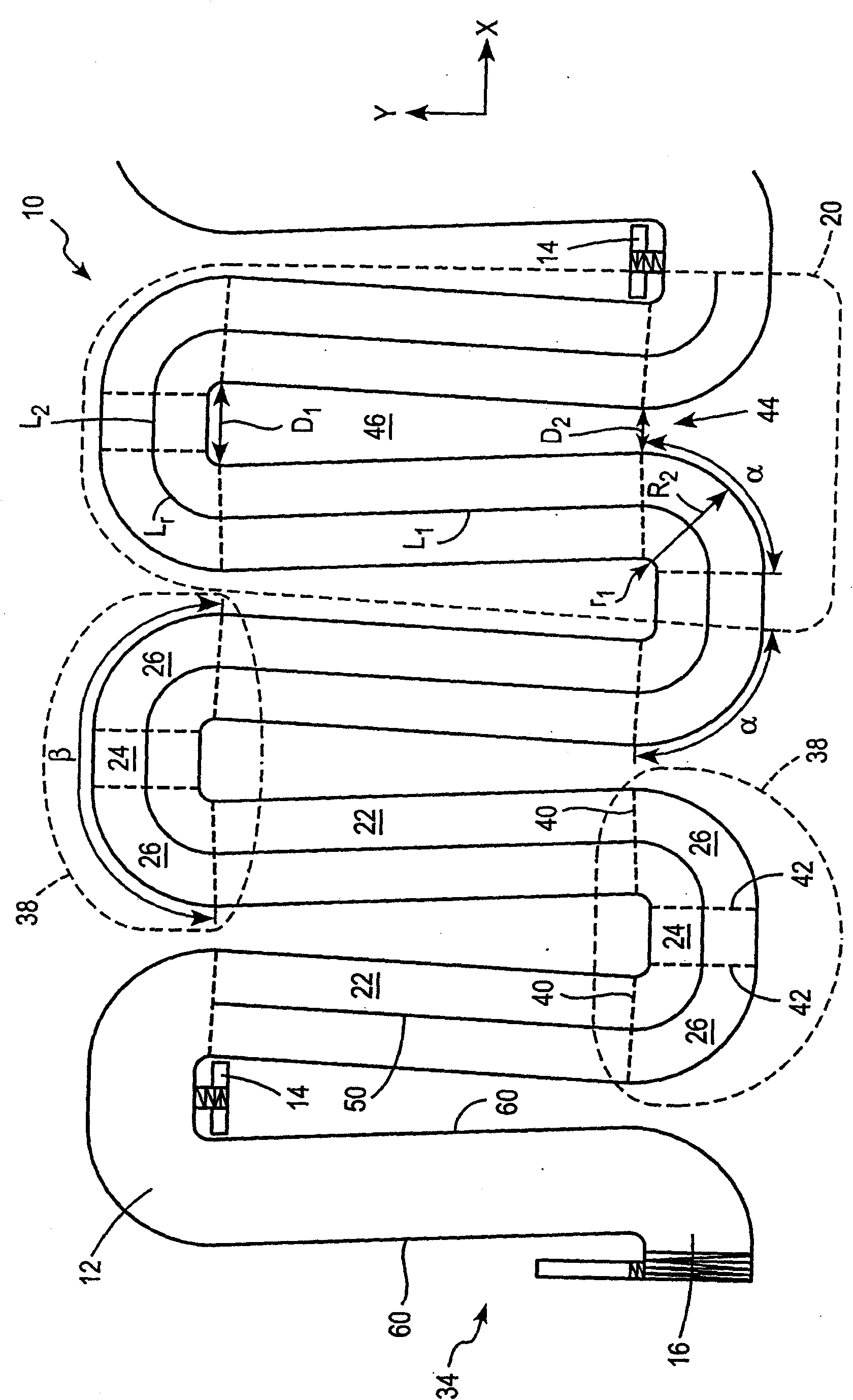 Precision strip heating element