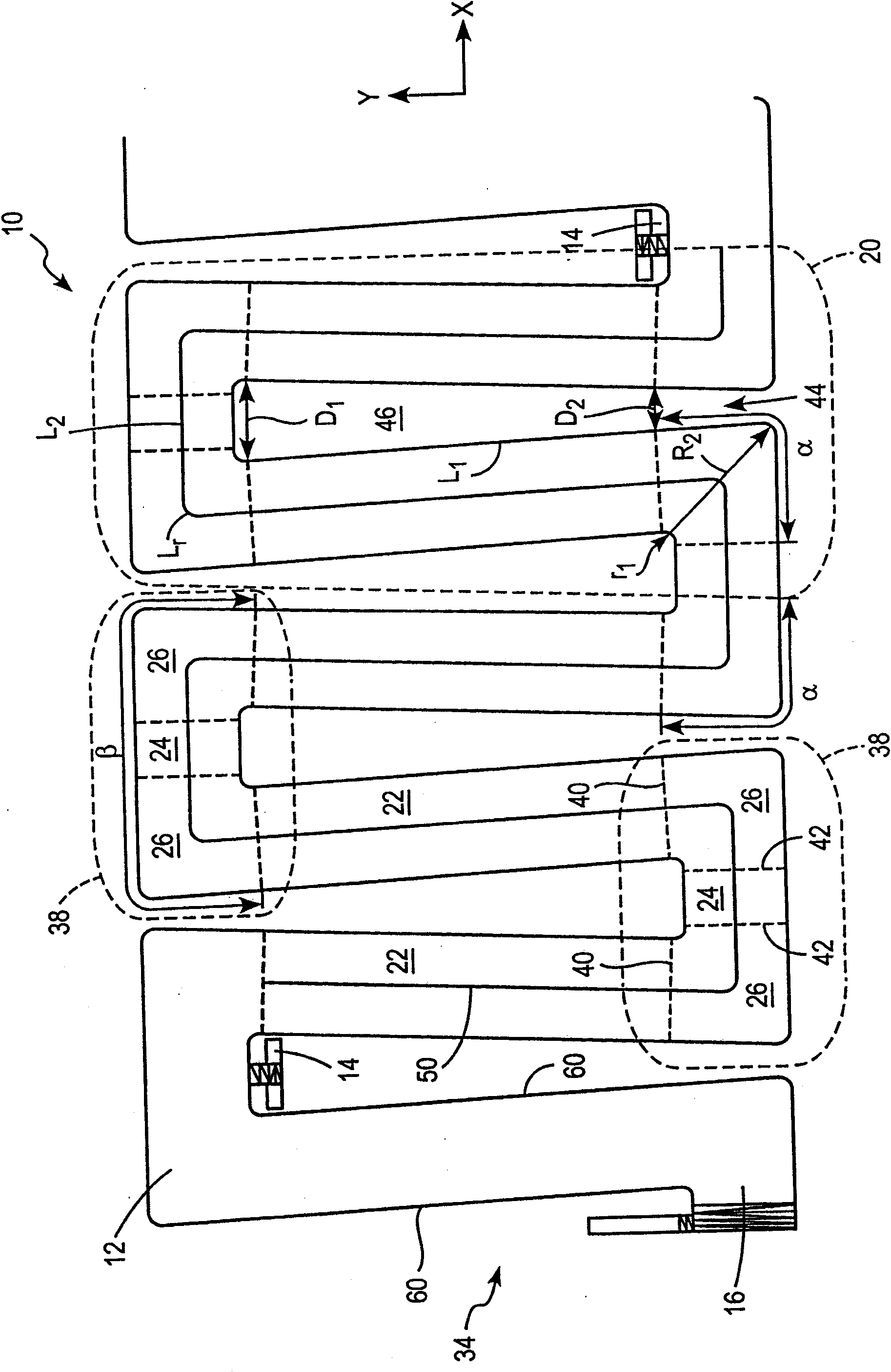 Precision strip heating element