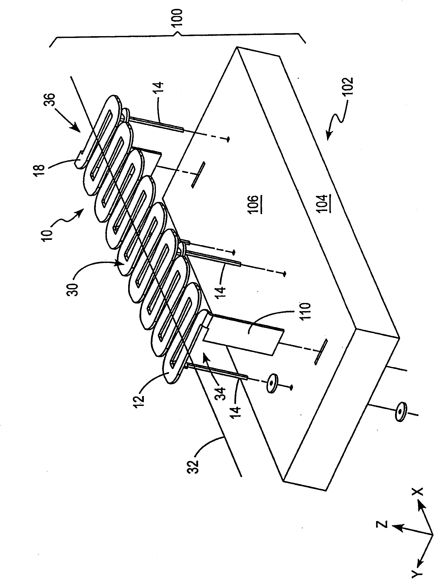 Precision strip heating element