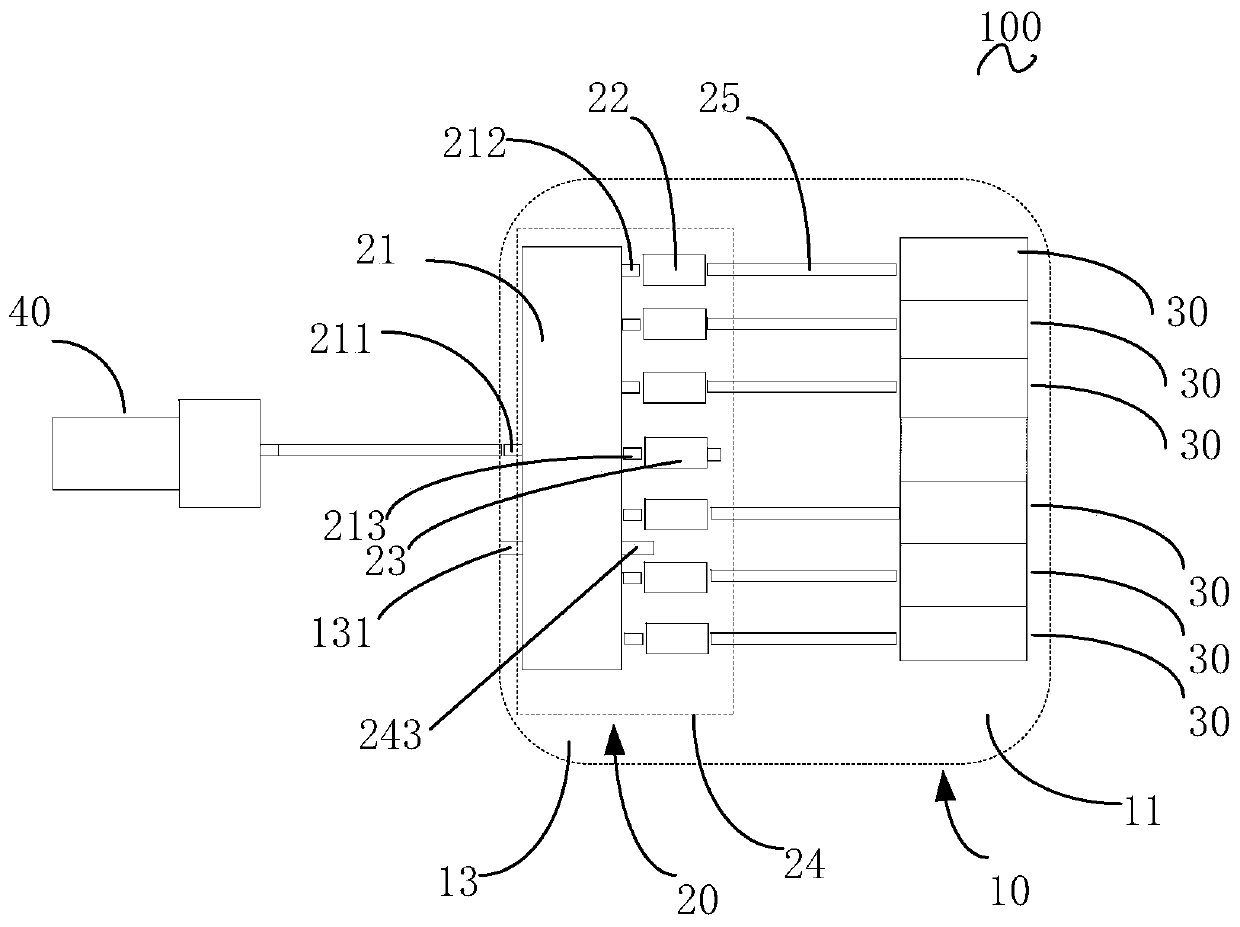 A device for inflating and deflating an airbag in a pillow and an intelligent pillow