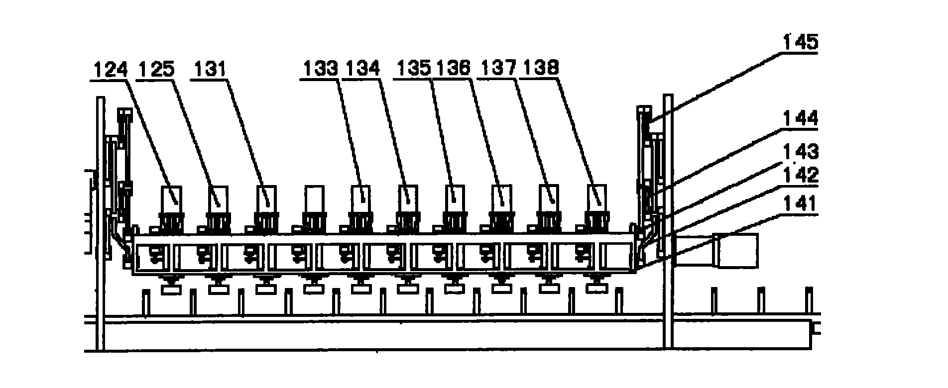 Automatic burnishing and polishing machine for stone sidelines