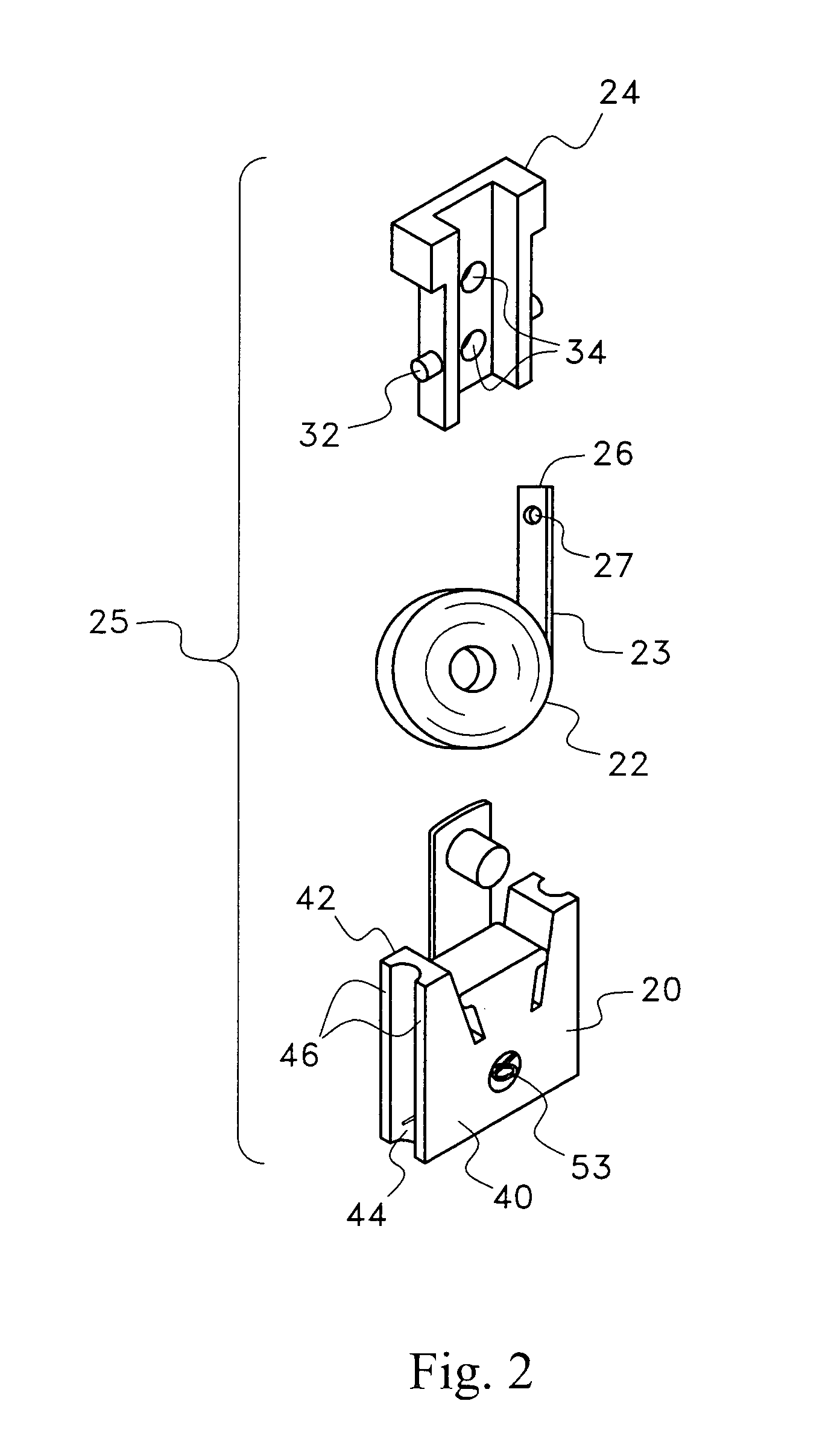 Counterbalance system for a tilt-in window having an improved shoe assembly and anchor mount