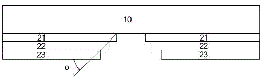 A mask plate for evaporation and its manufacturing process