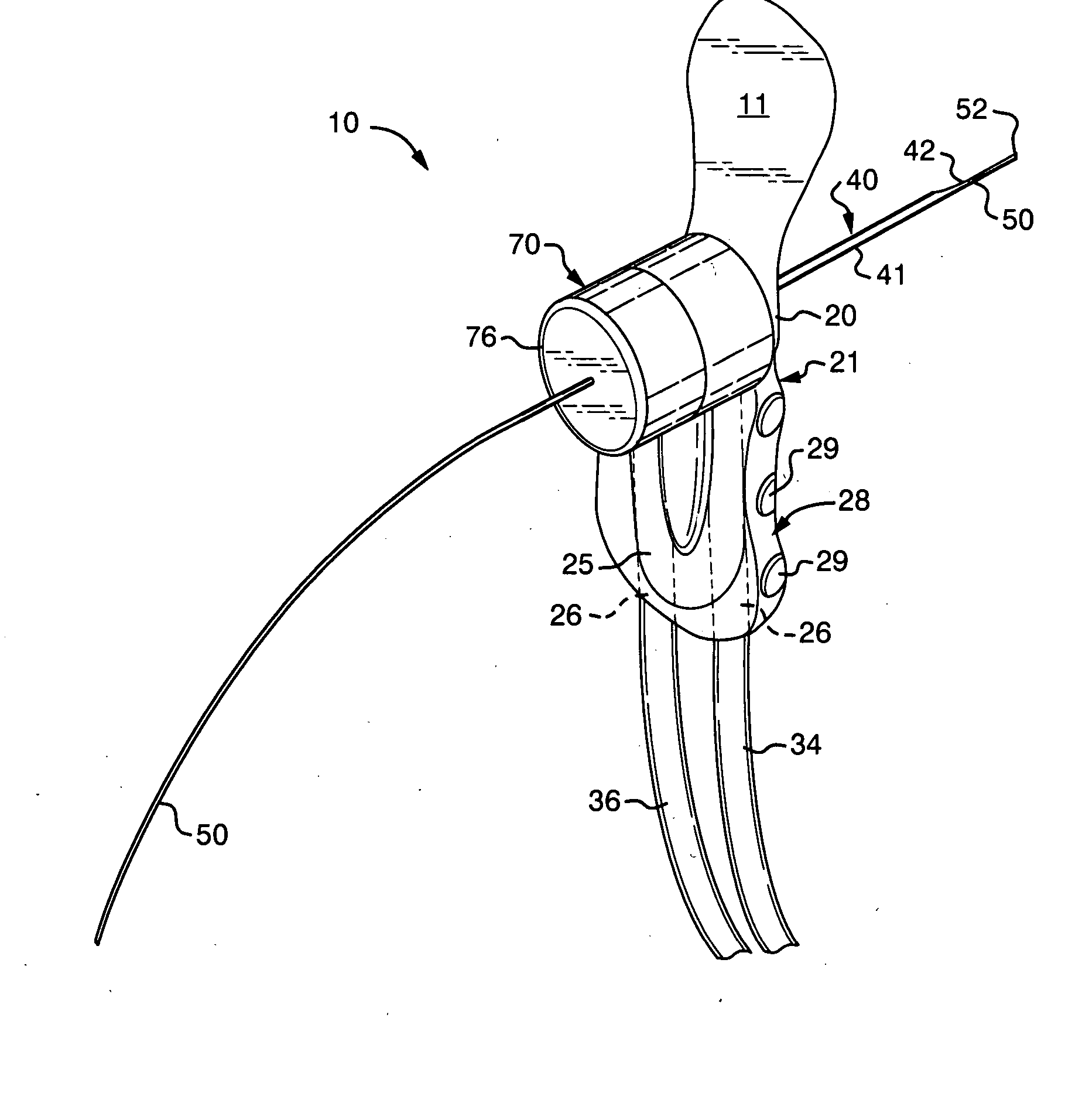 Medical instrument for accessing a breast duct for performing a medical procedure
