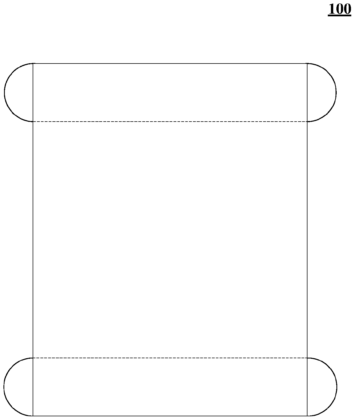 Flip chip thin film and display device