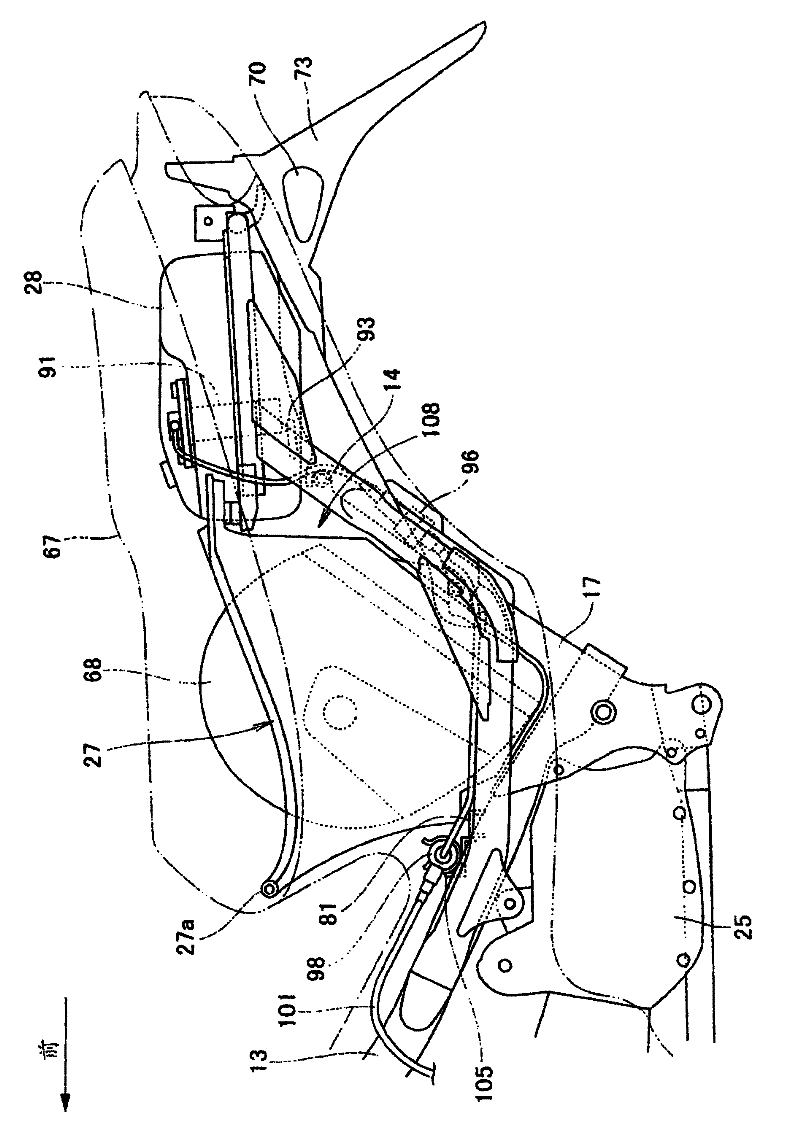 Mounting structure of lighting device