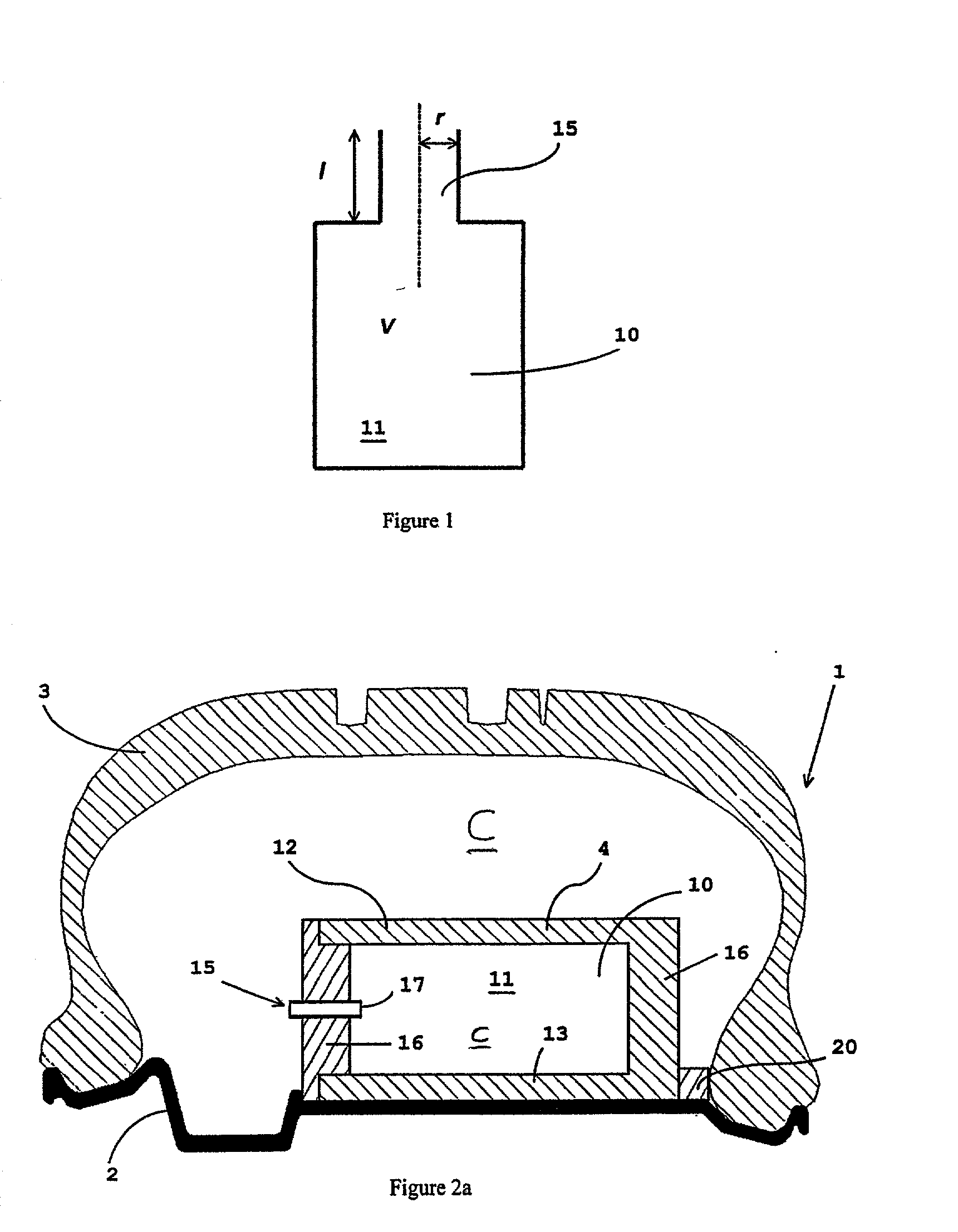 Safety support with a noise attenuator for a vehicle wheel