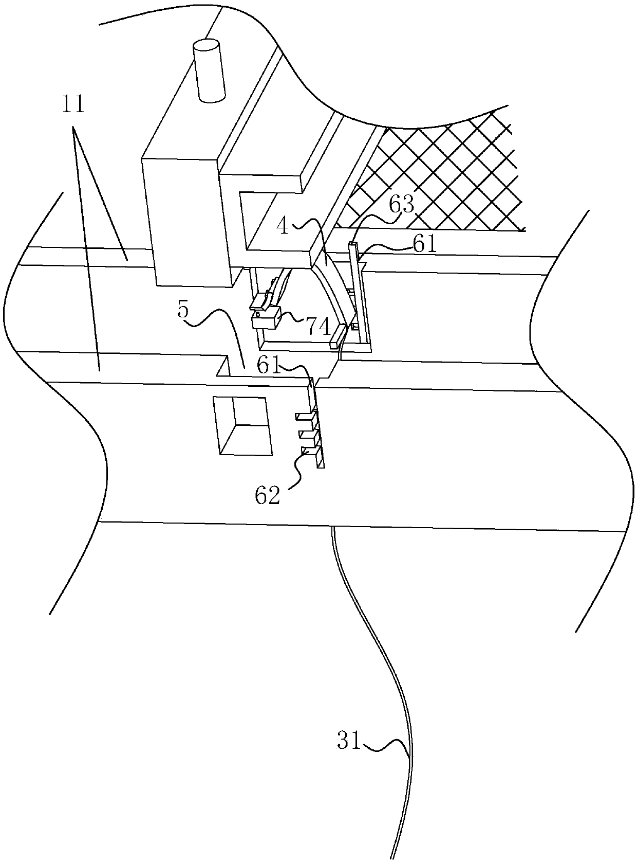 Screen printing machine and anti-static mechanism thereof