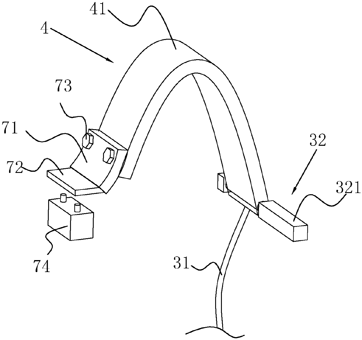 Screen printing machine and anti-static mechanism thereof