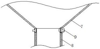 Urine reserving device for medical care