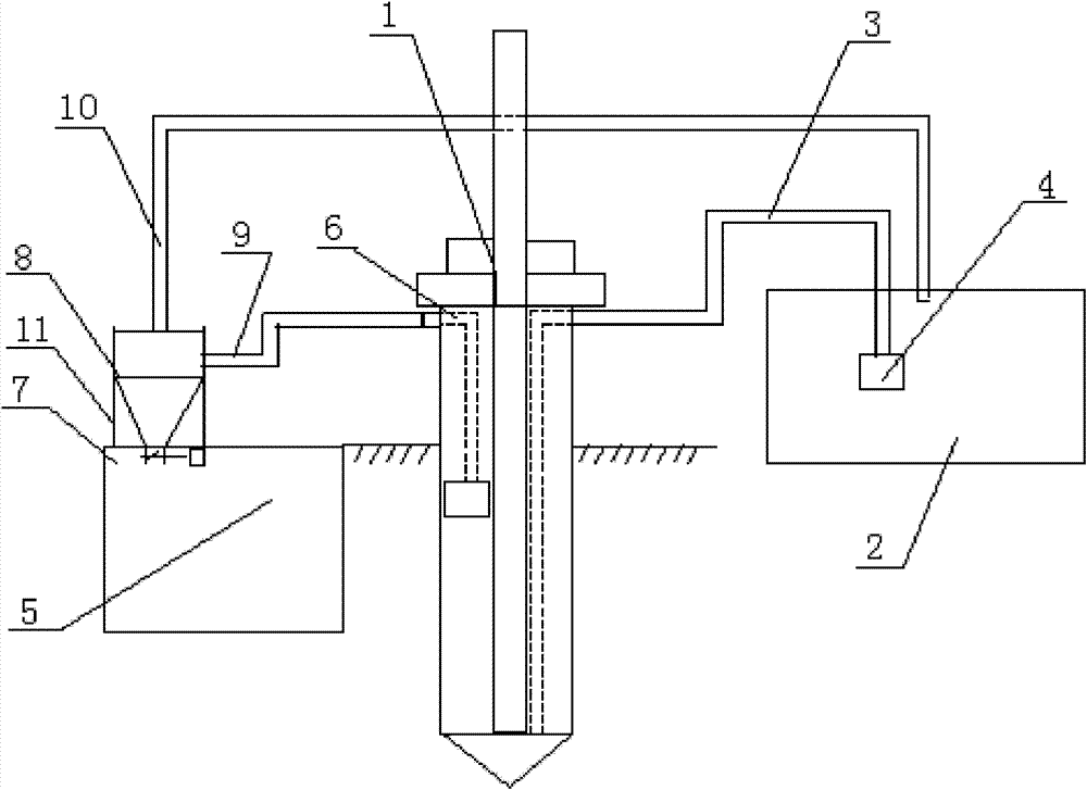 Construction method for rock-entering cast-in-situ bored piles with diameter of less than 1.5m