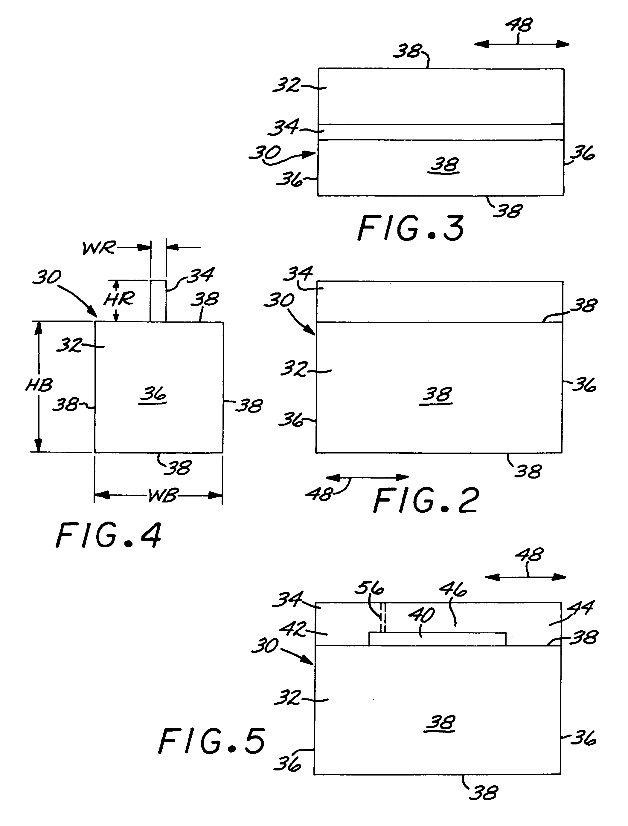 Test method for assessing thermal mechanical fatigue performance of a test material