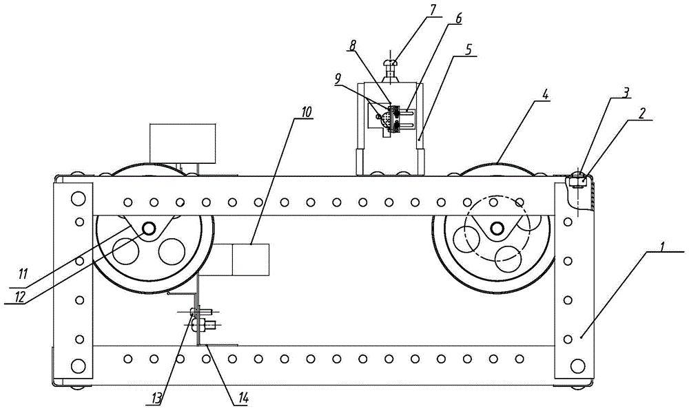 Industrial assembly line model mechanism