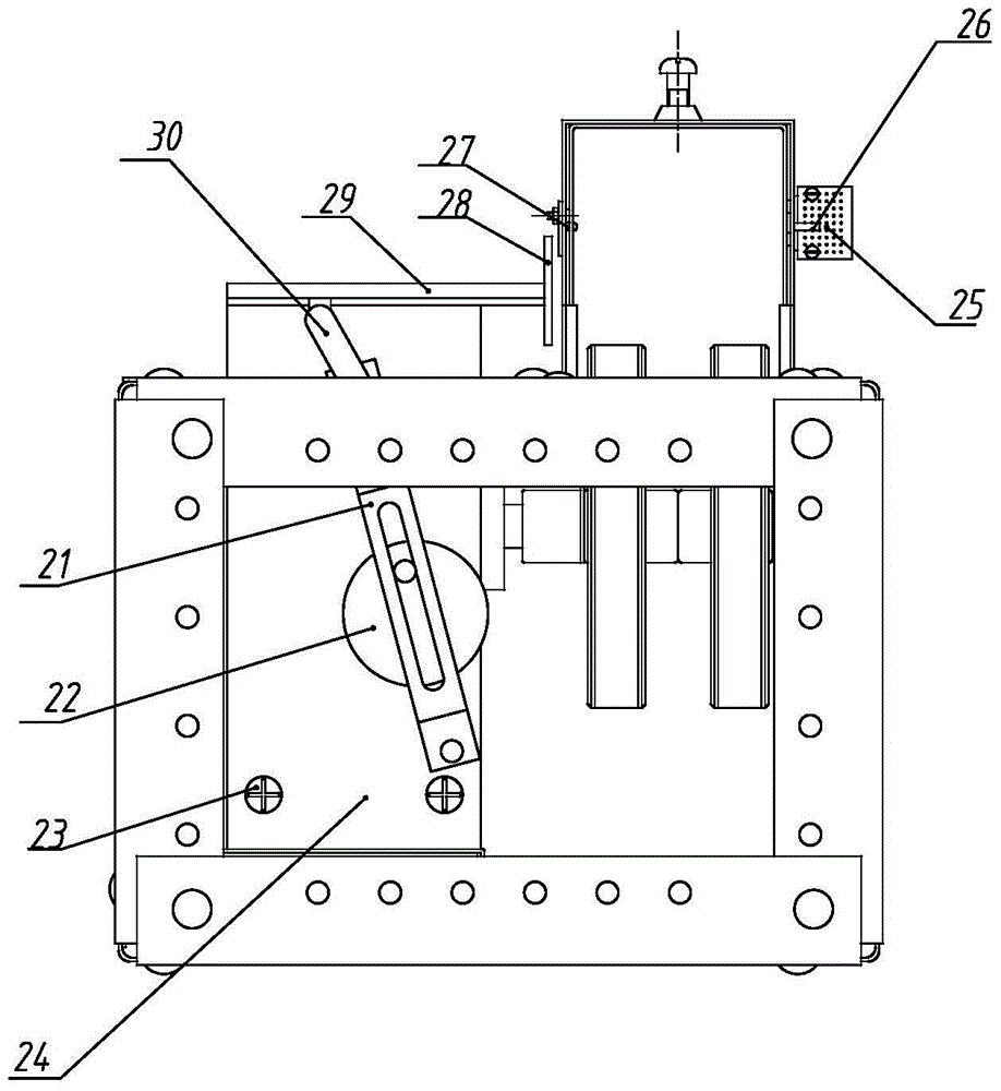 Industrial assembly line model mechanism