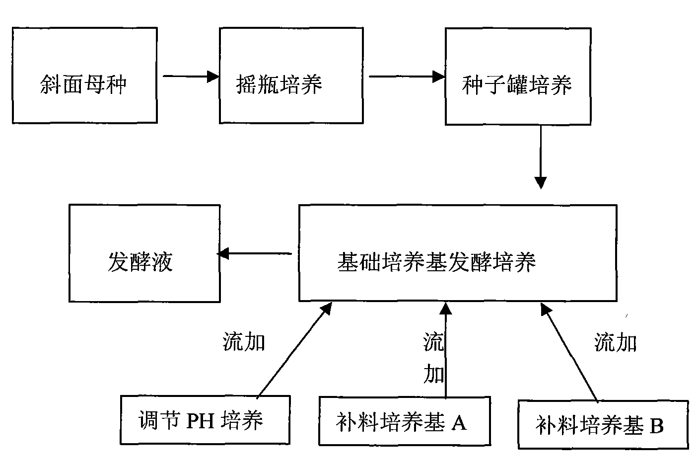 Fermentation method for producing high viscocity xanthan gum by xanthomonas campestris