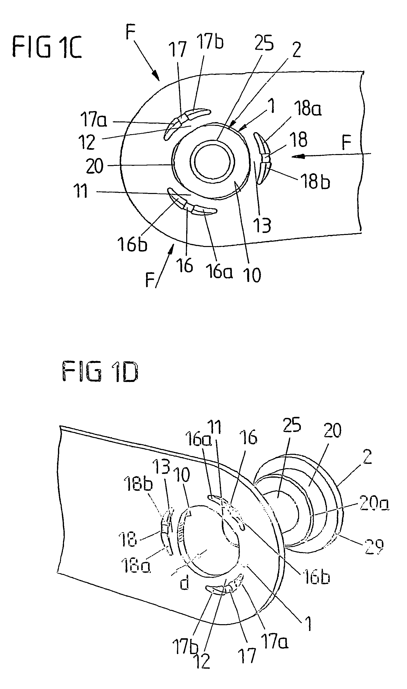 Bearing arrangement for a motor vehicle