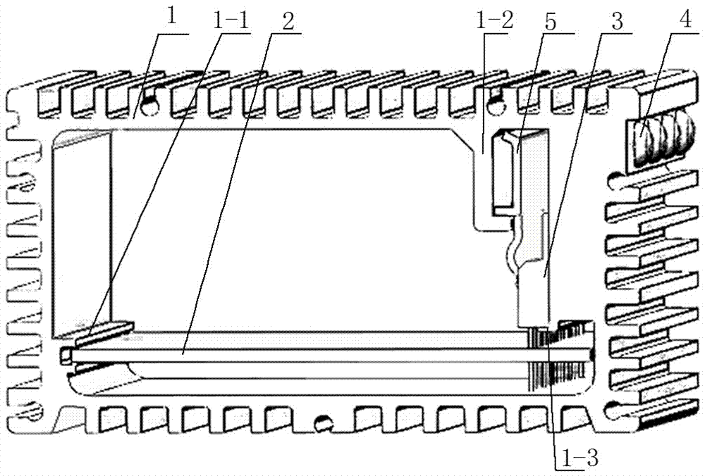 Controller with elastically compacting structure