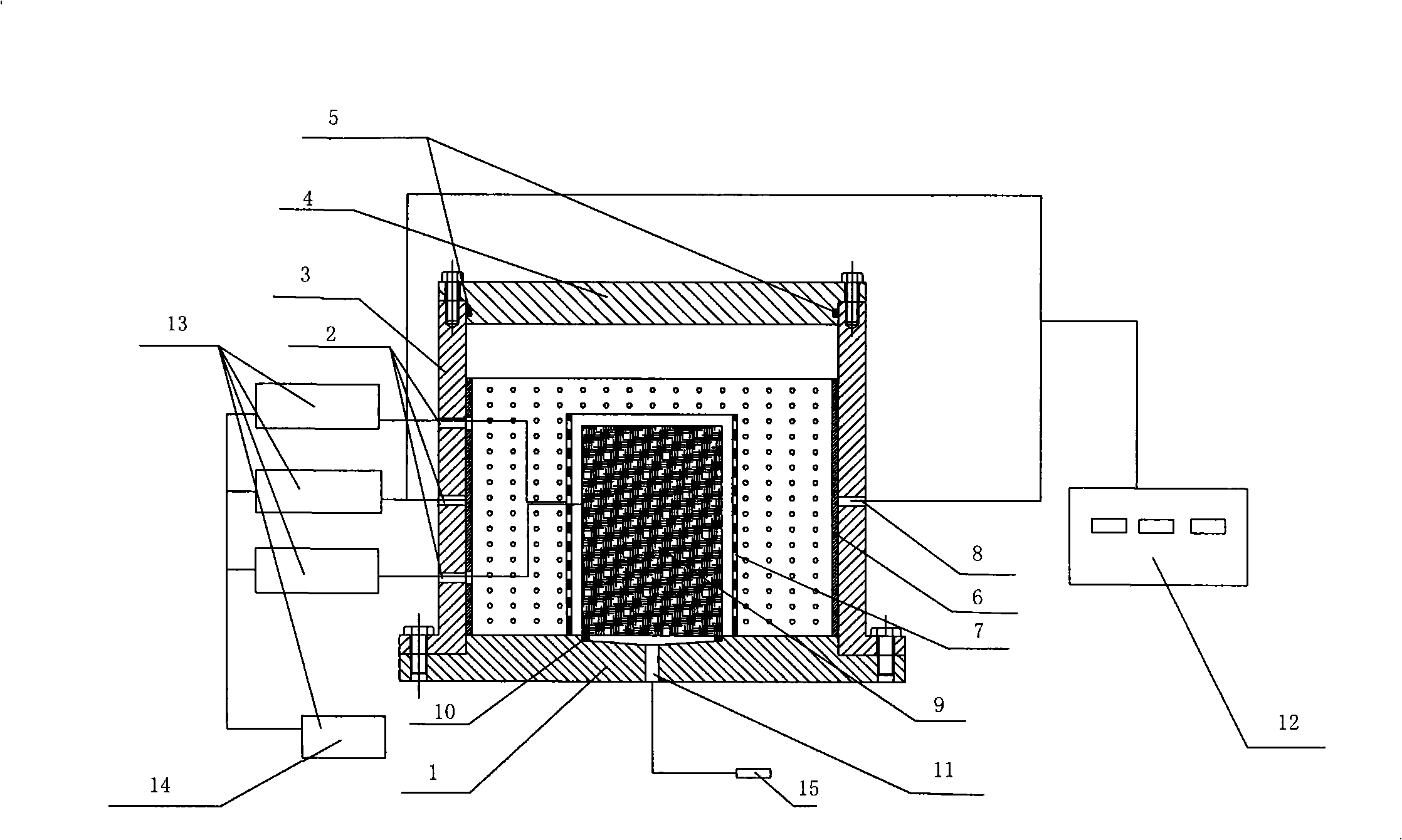 Method for evaluating sand prevention tube performance and special equipment thereof