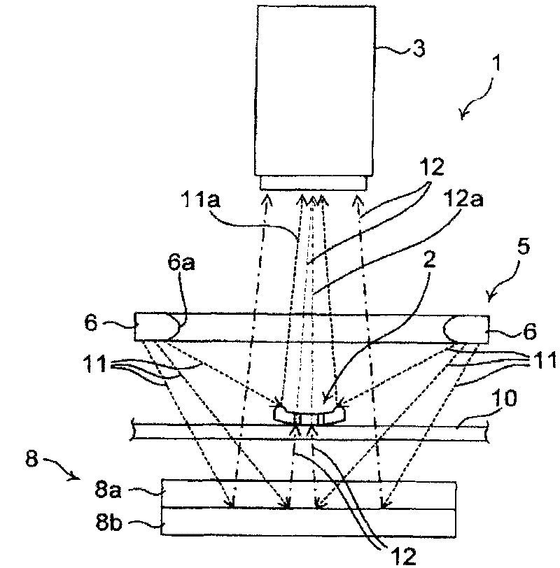 Button identification device and button identification method