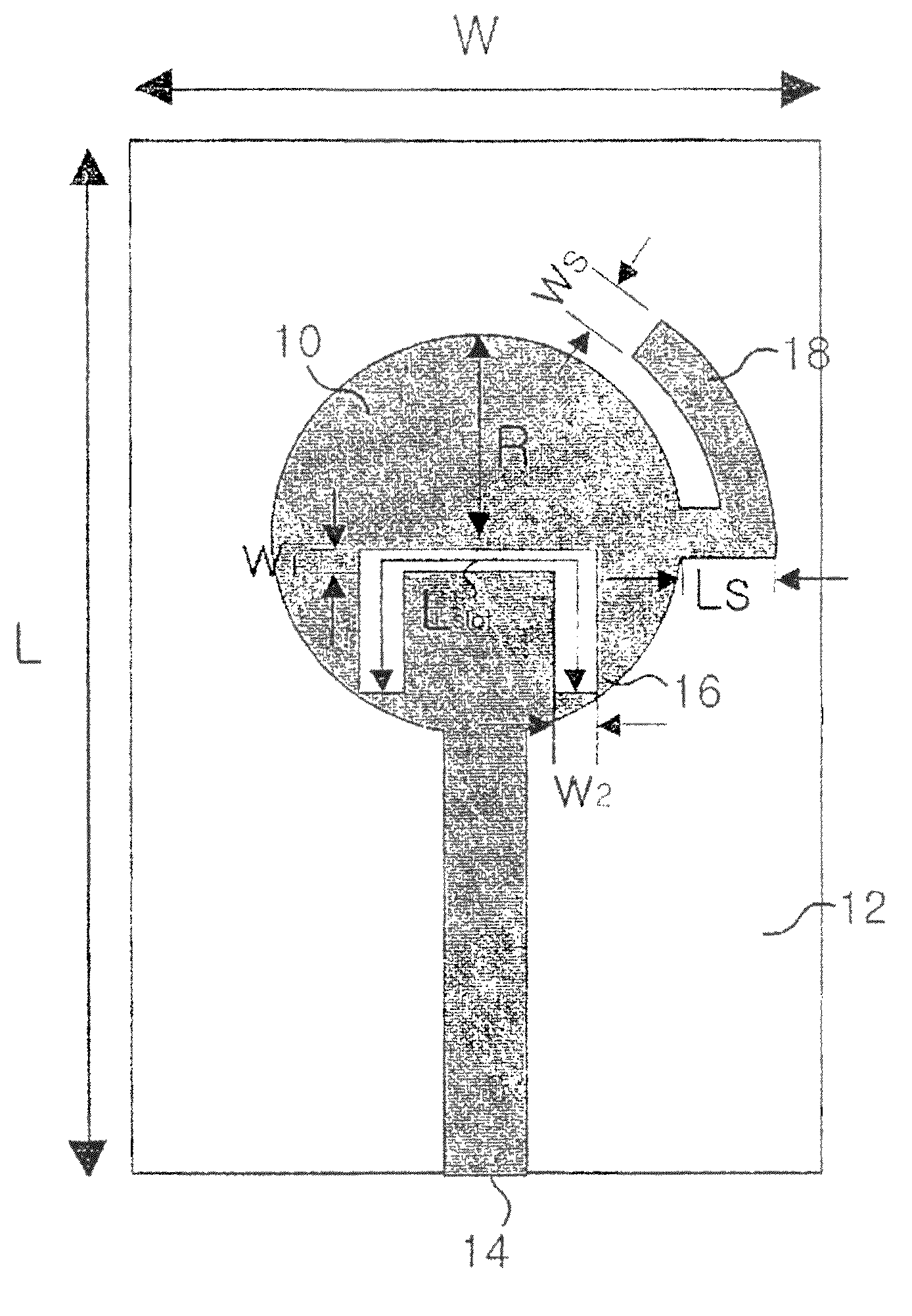 Ultra-wideband antenna having a band notch characteristic