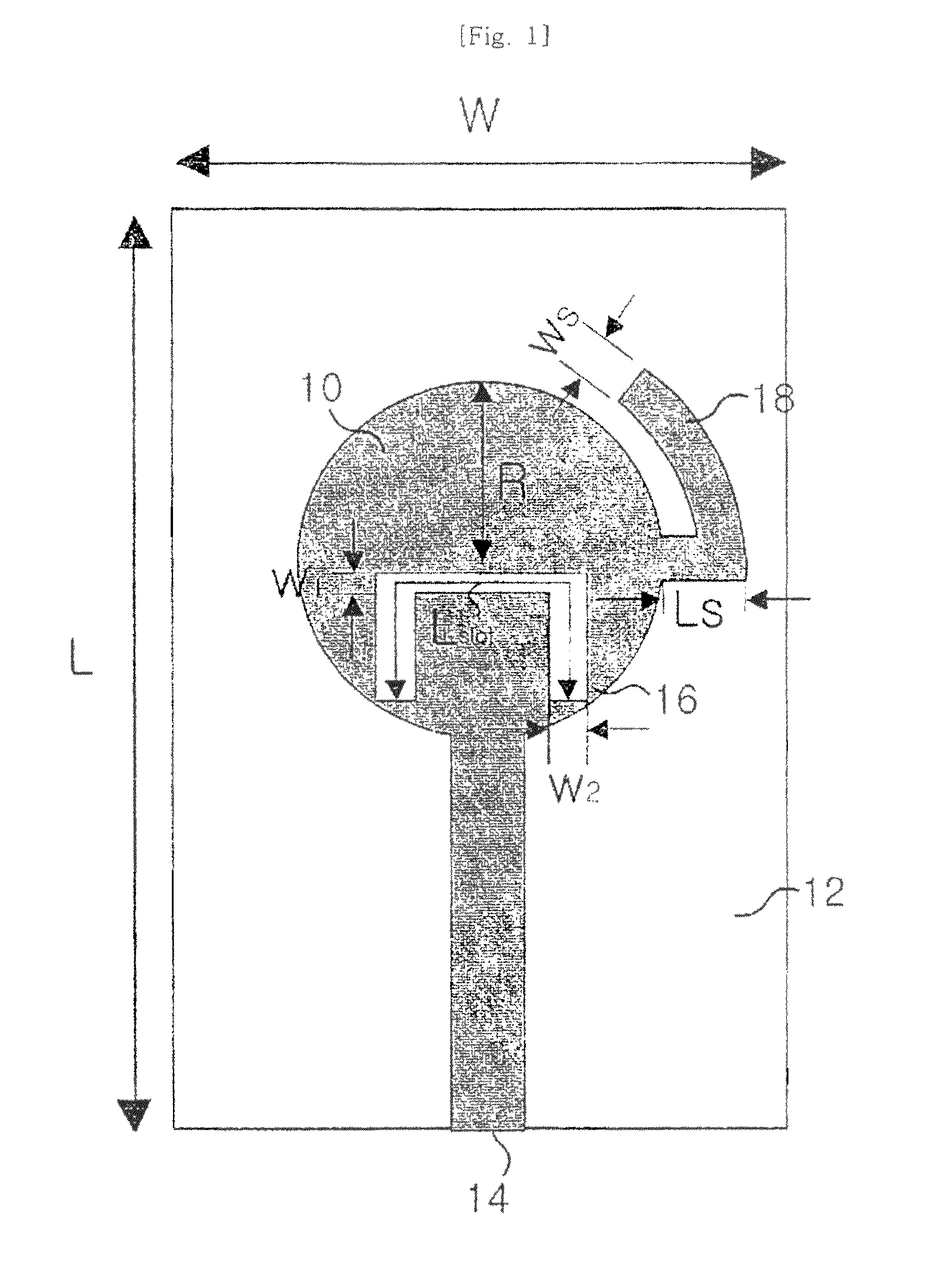 Ultra-wideband antenna having a band notch characteristic