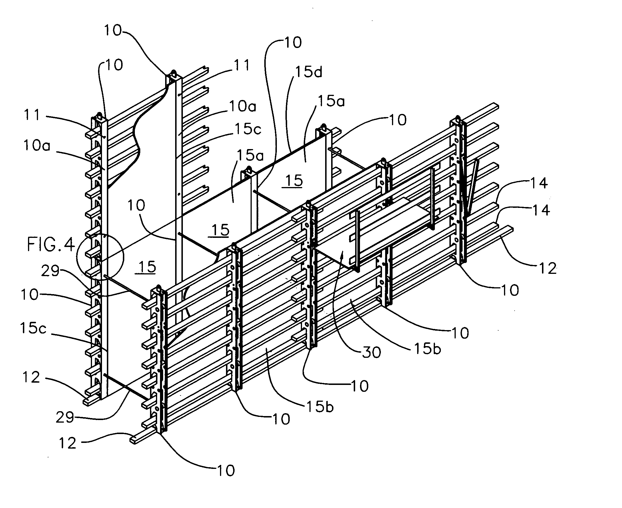 Facer beam barrier system