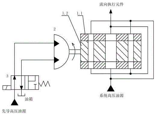 Low-power-consumption and large-flow high-speed switching valve