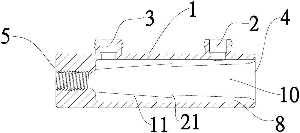 Grouting sleeve and fabricated part