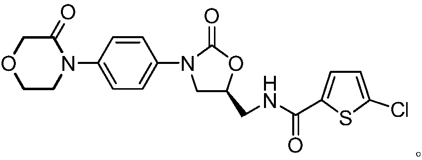 Rivaroxaban tablet and preparation method thereof