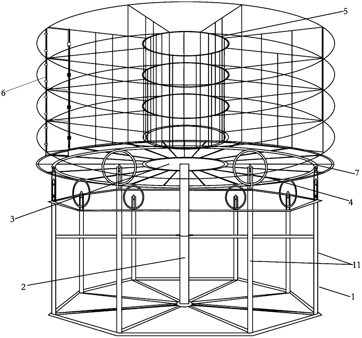 Track wind sail type wind power generator