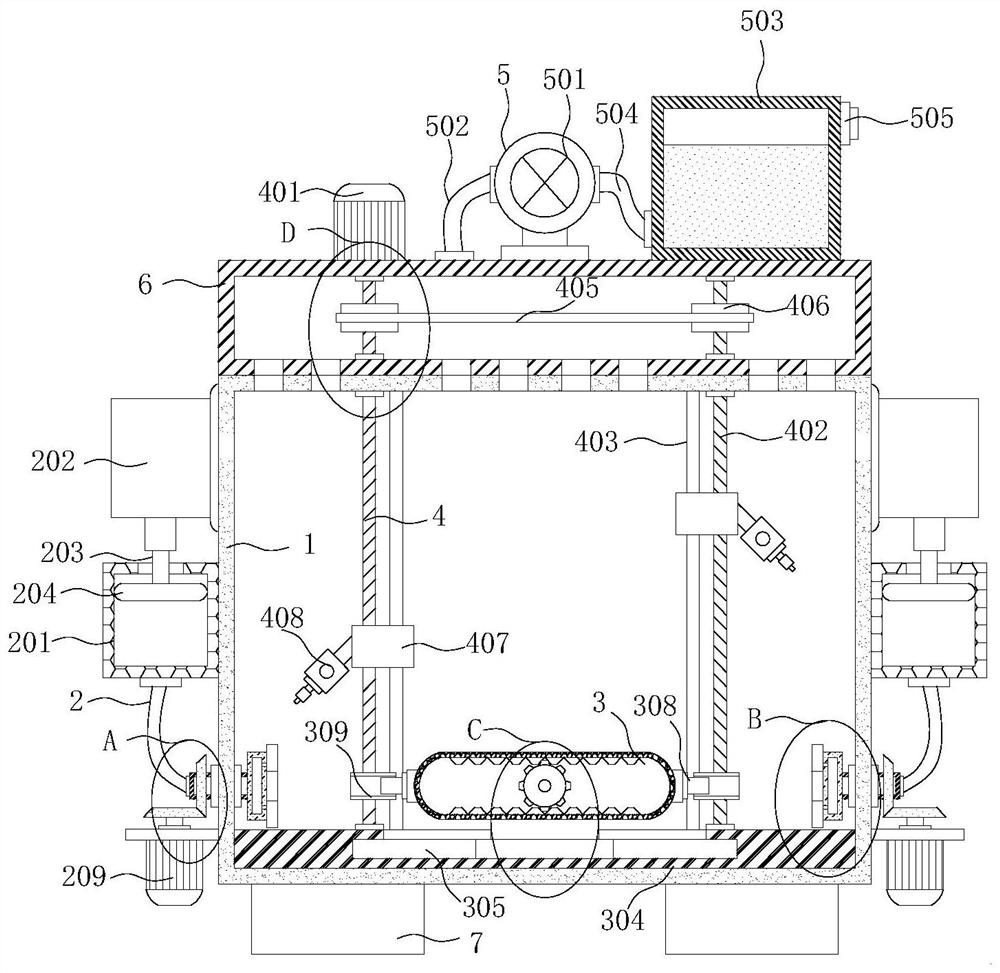 Environment-friendly motorcycle front fork pipe welding device based on intelligent manufacturing