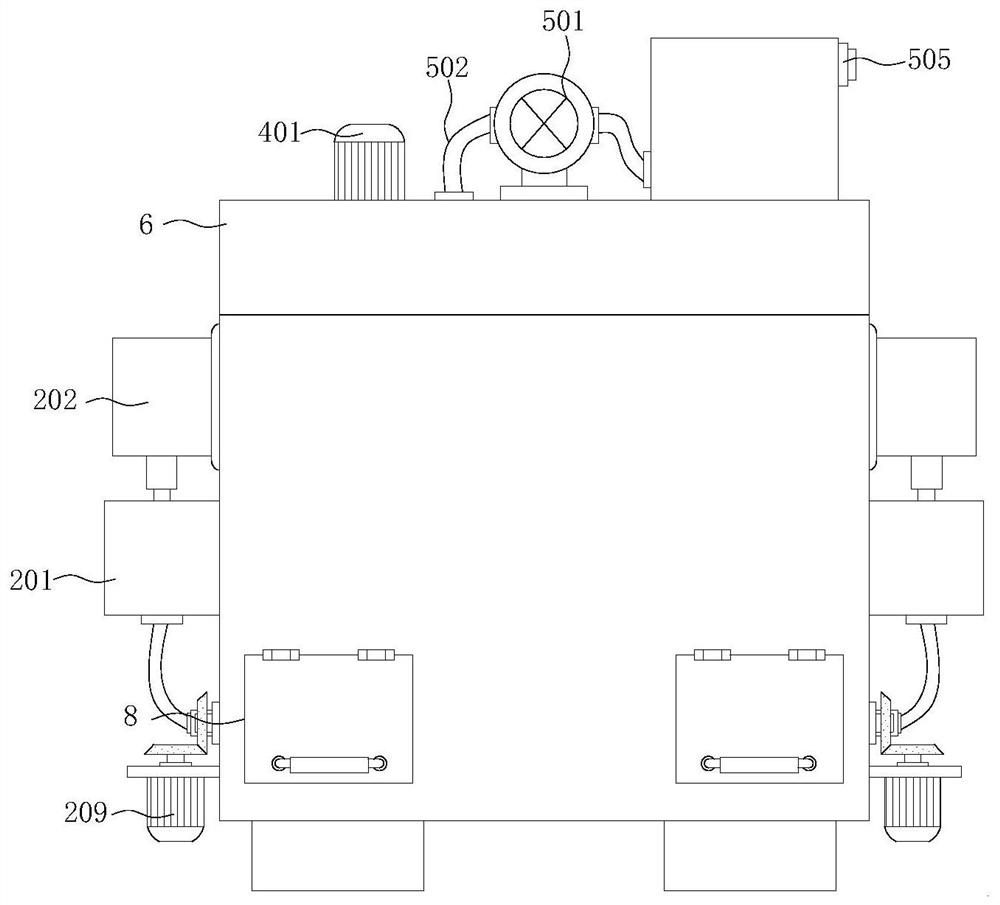 Environment-friendly motorcycle front fork pipe welding device based on intelligent manufacturing