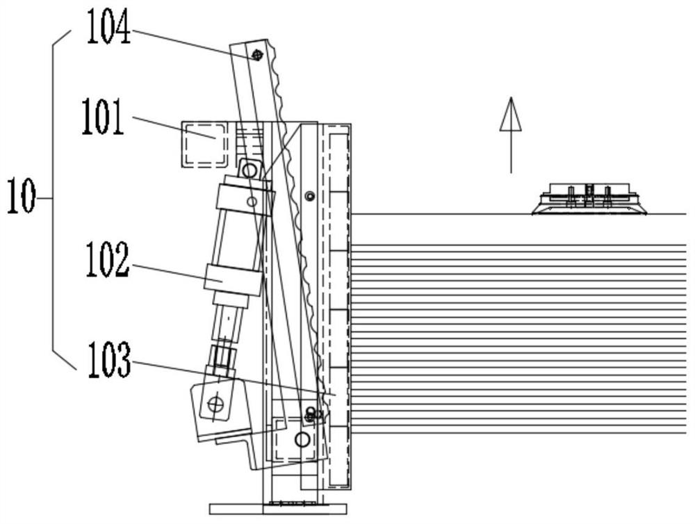 Preparation device and method of waste gas purifier box shell