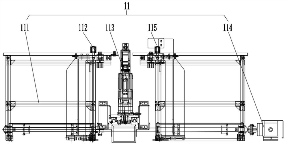 Preparation device and method of waste gas purifier box shell