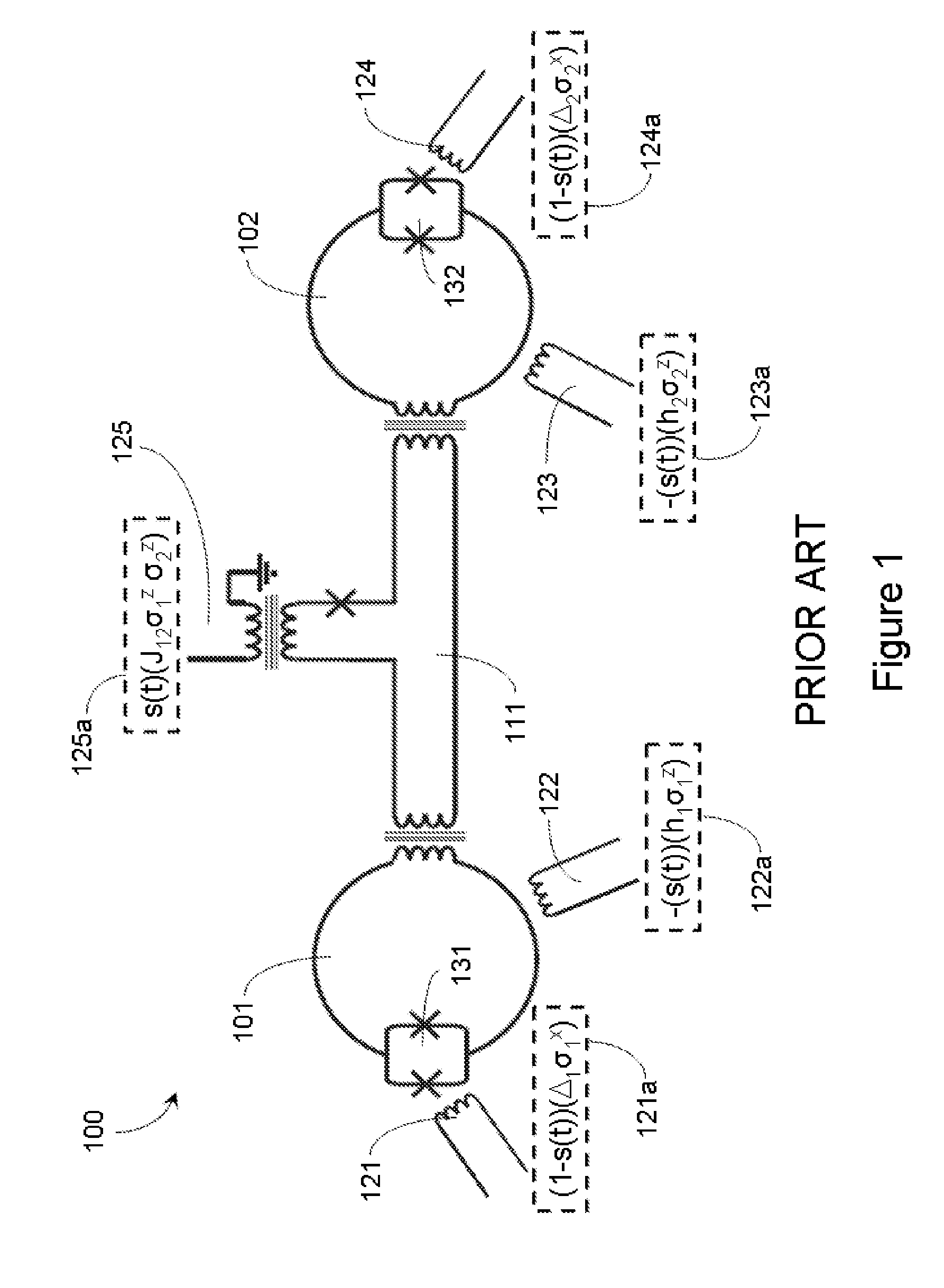 Method and apparatus for evolving a quantum system using a mixed initial hamiltonian comprising both diagonal and off-diagonal terms