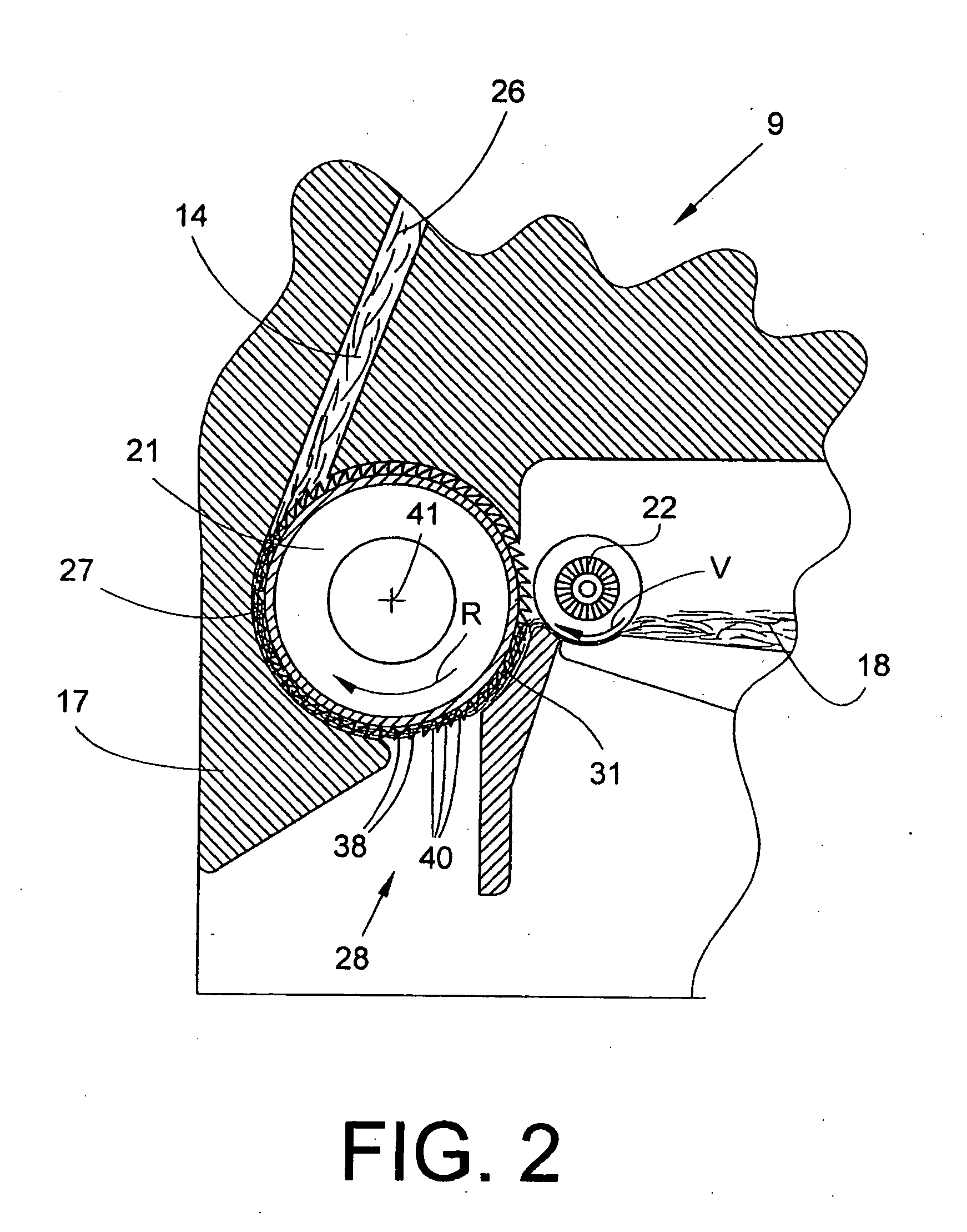 Fitting Ring for an Opening Roller of an Open-End Spinning Device