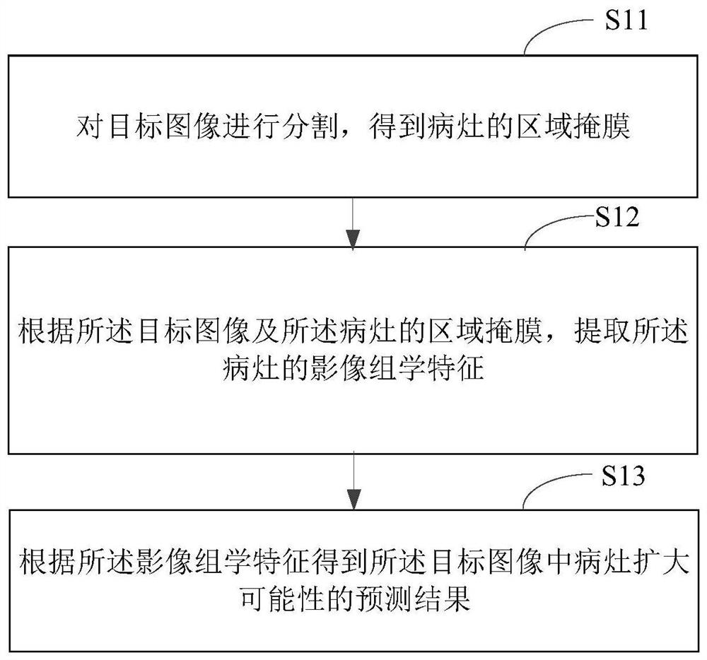 Cerebral hemorrhage lesion identification and hematoma expansion prediction system and device