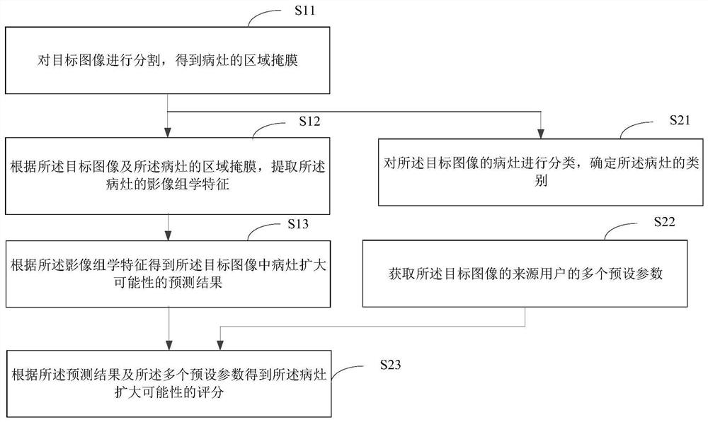 Cerebral hemorrhage lesion identification and hematoma expansion prediction system and device