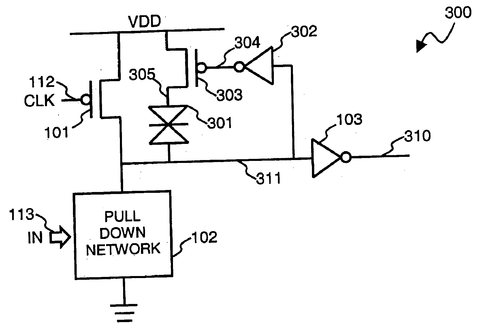 Dynamic circuits having improved noise tolerance and method for designing same