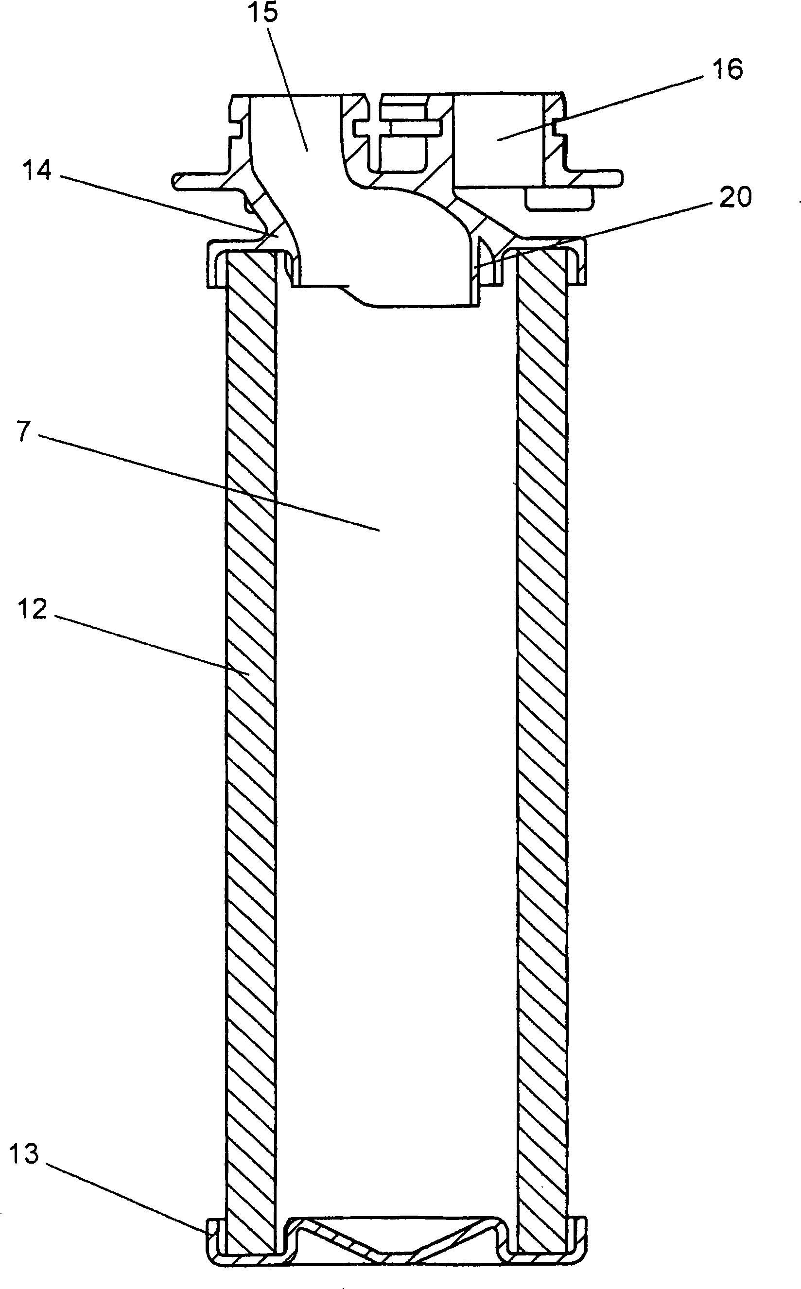 Filter with replacable insert