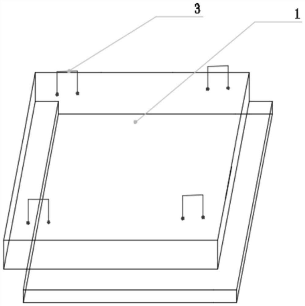 Prefabricated construction method for straight wall of pit