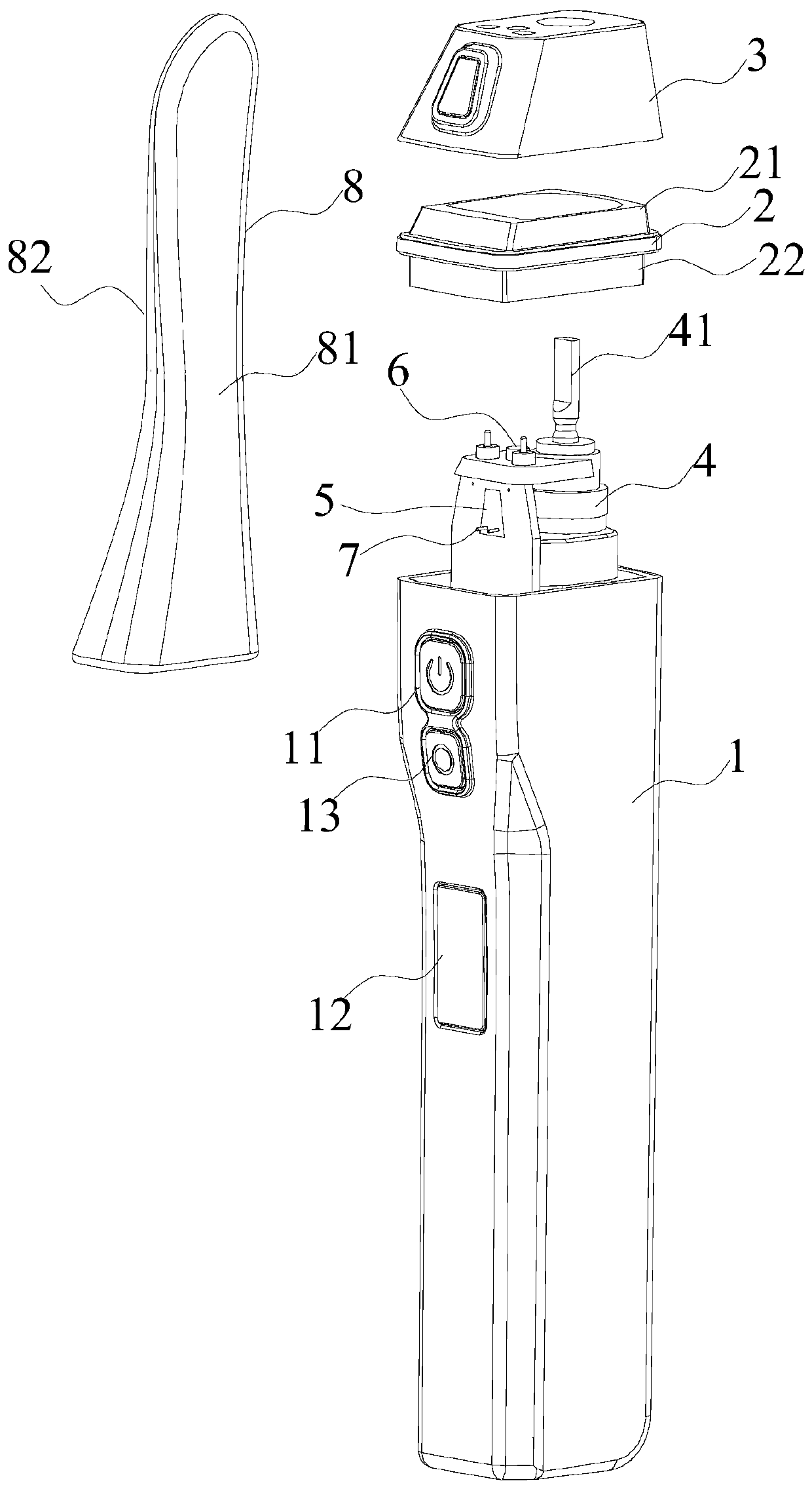 Massage and beauty caring device and control method